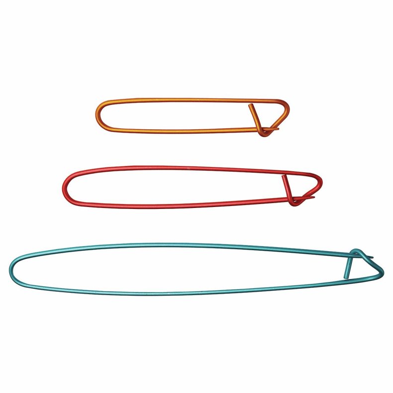 KnitPro maske holder, aluminium, 3 stk